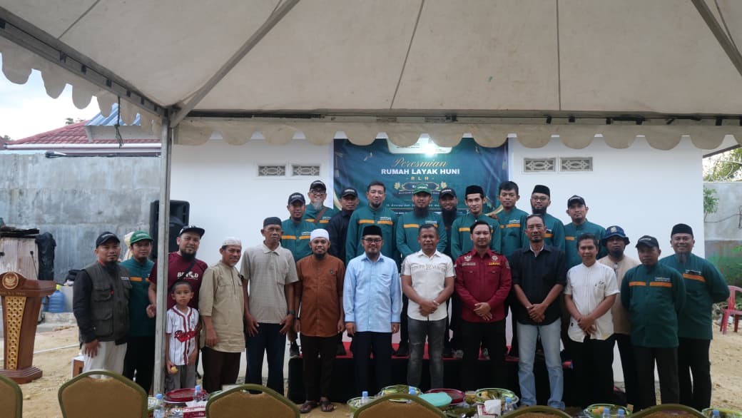 Gerakan Rp10.000 Lazis Muadz Wujudkan RLH ke-50 bagi Korban Kebakaran di Kendari
